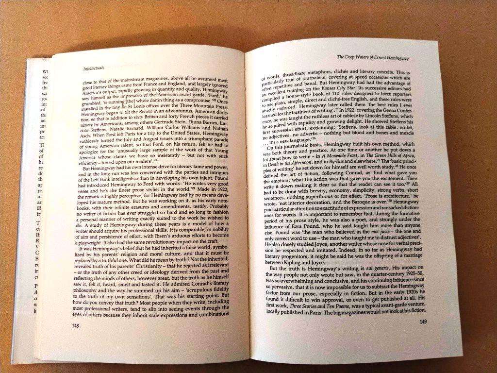 Intellectuals, Paul Johnson