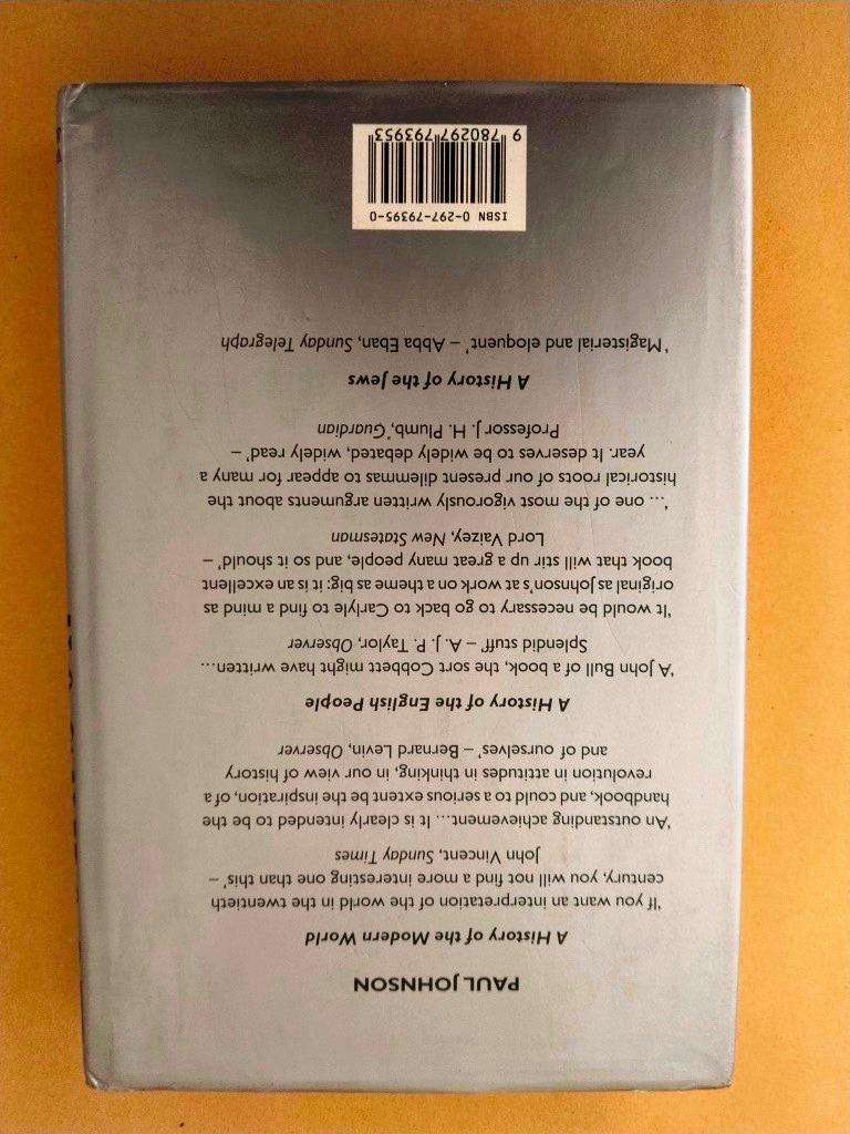 Intellectuals, Paul Johnson