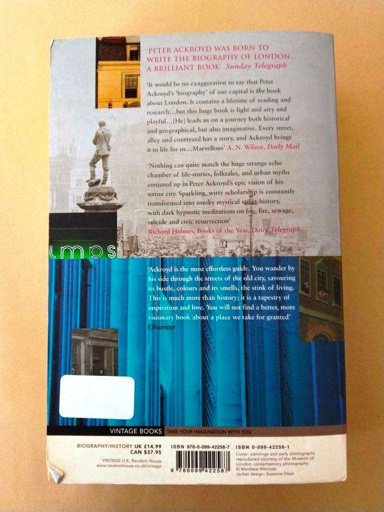 London - The Biography, Peter Ackroyd