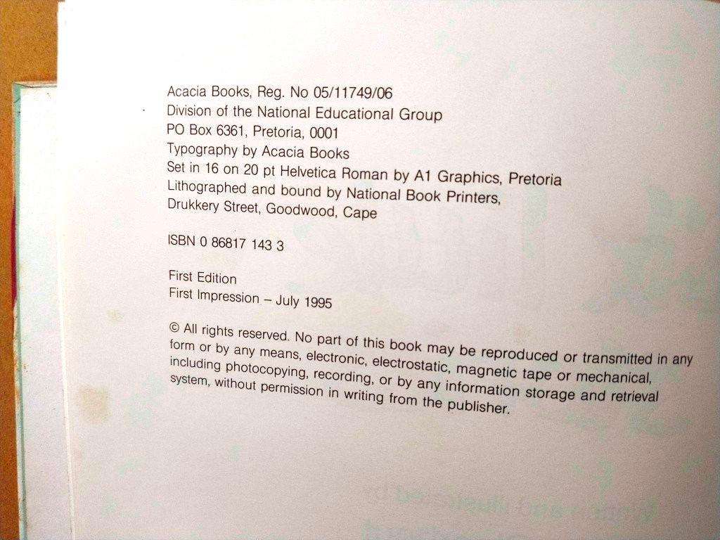 Six Little Stories, written and illustrated by Frans Claerhout [rare/collectable, first edition]