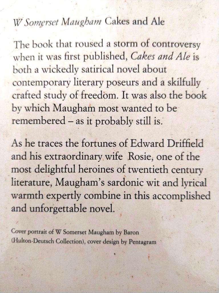 Cakes and Ale, W. Somerset Maugham