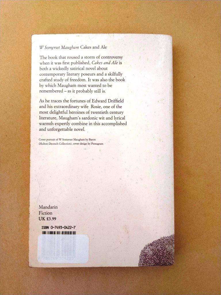 Cakes and Ale, W. Somerset Maugham