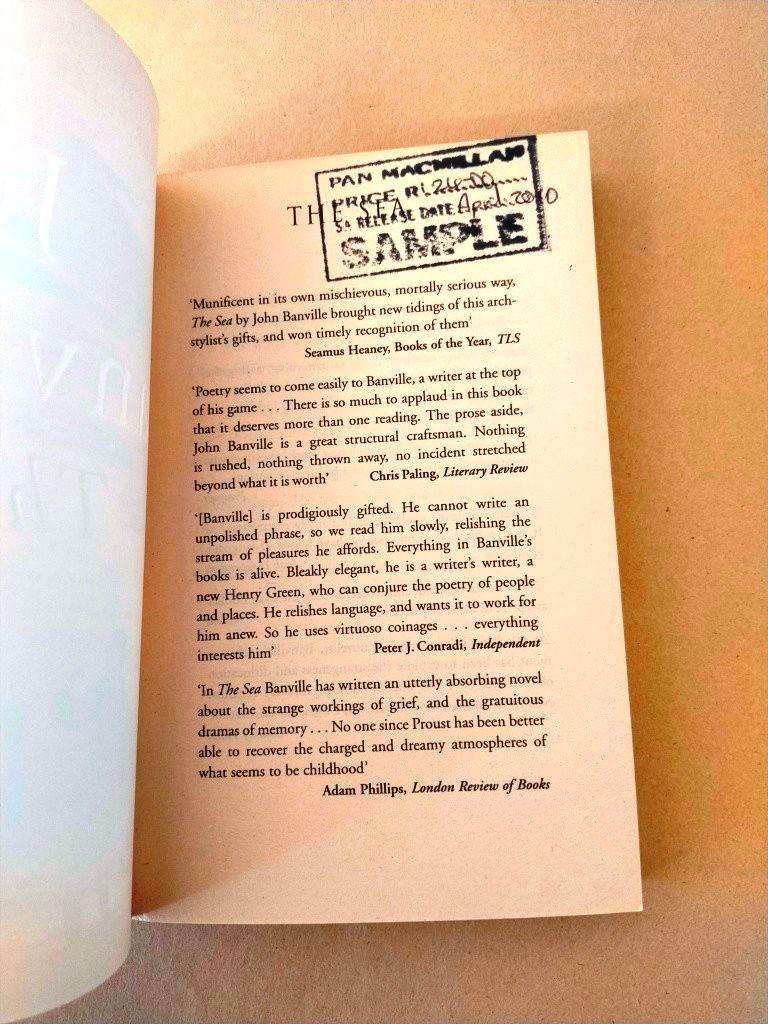 The Sea, John Banville