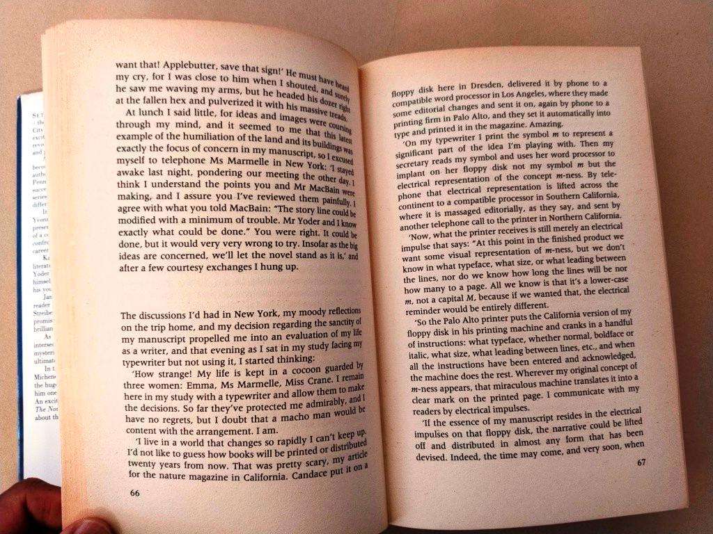 The Novel, James A. Michener