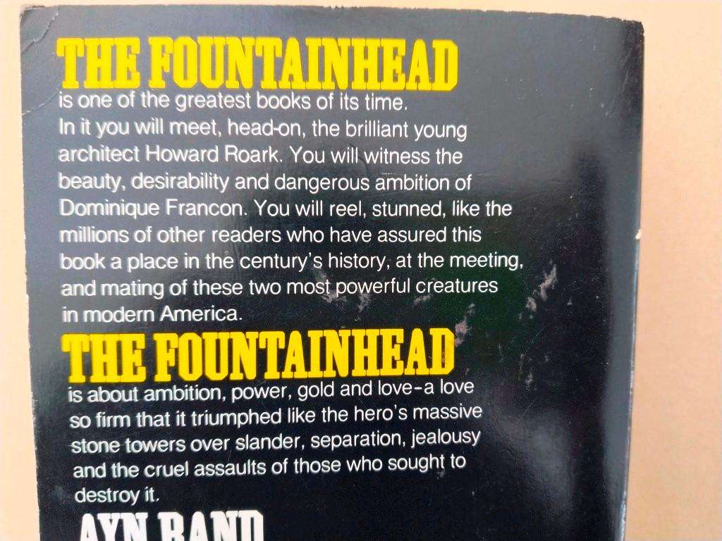 The Fountainhead, Ayn Rand