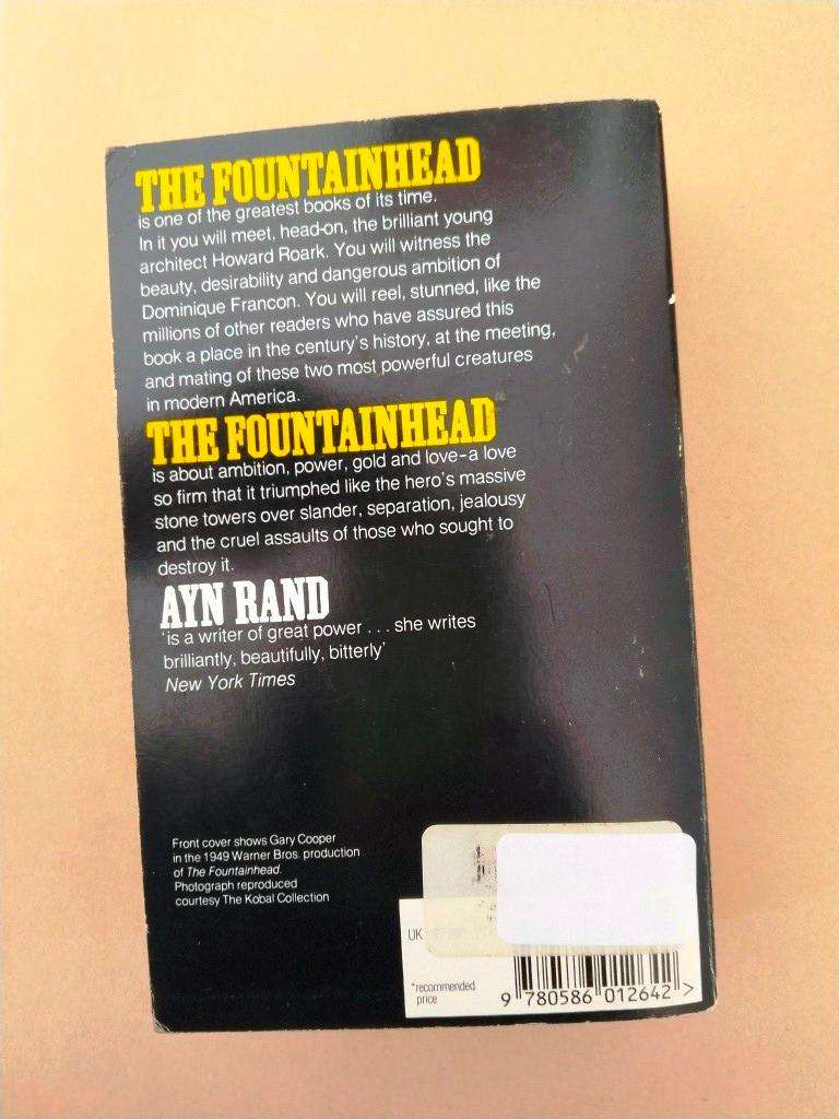 The Fountainhead, Ayn Rand