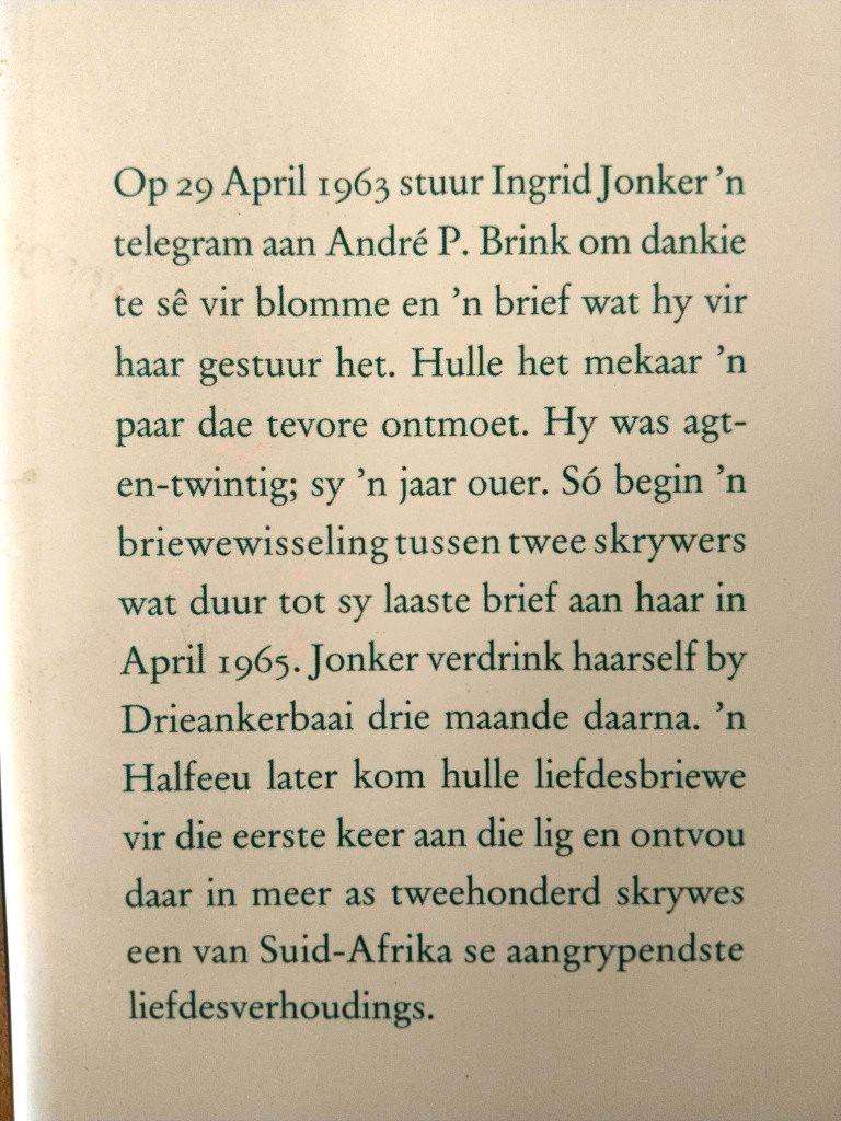 Vlam in die Sneeu, André P. Brink/Ingrid Jonker [eerste uitgawe]