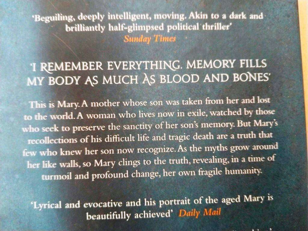 The Testament of Mary, Colm Tóibín