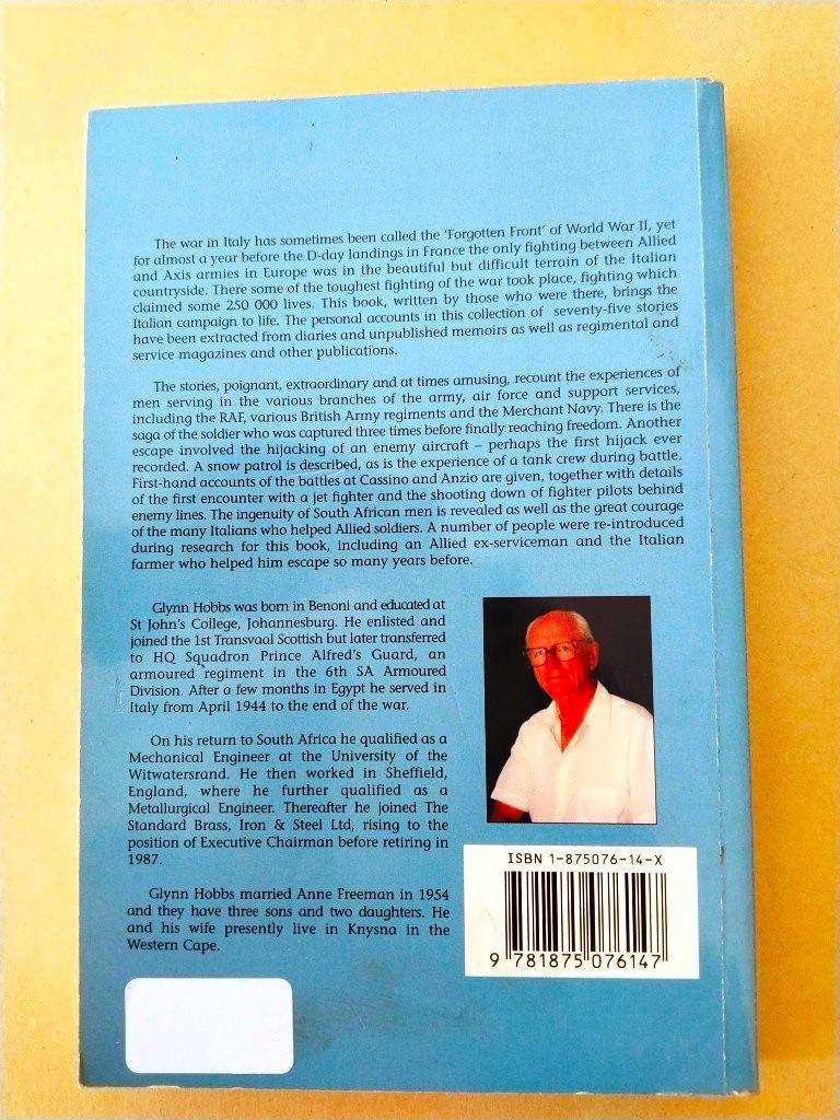 From Sicily to the Alps, written and compiled by Glynn B. Hobbs