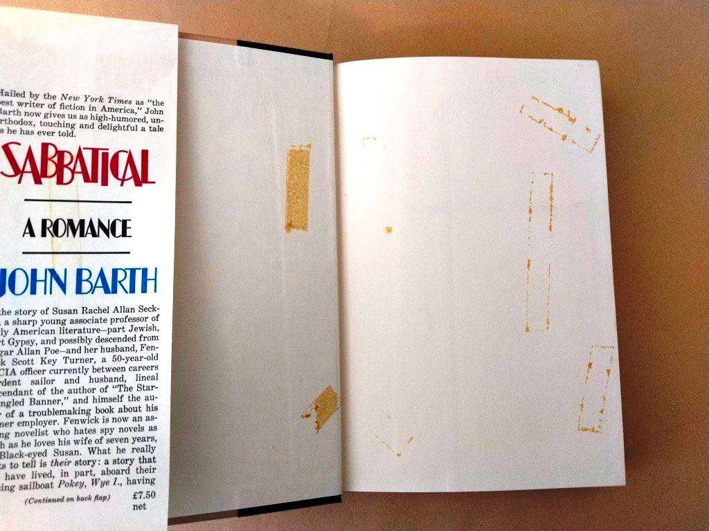 Sabbatical, John Barth