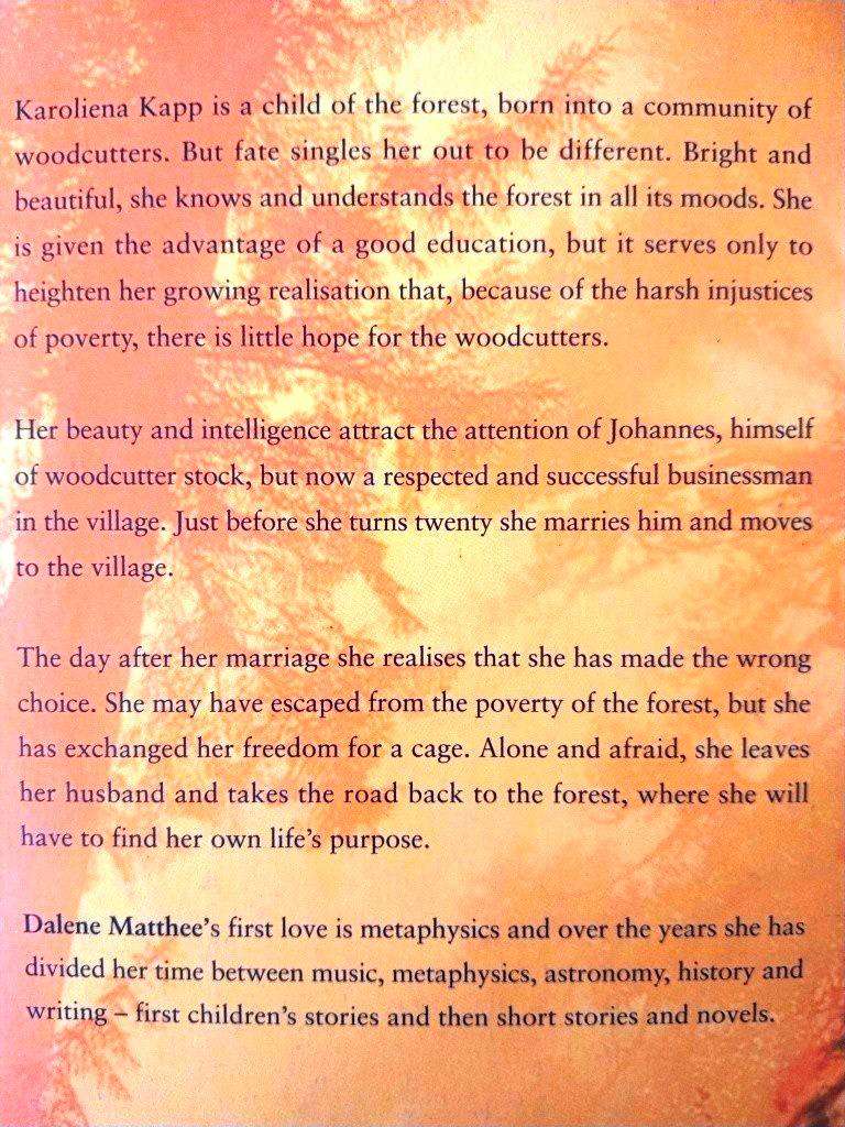 Dreamforest, Dalene Matthee