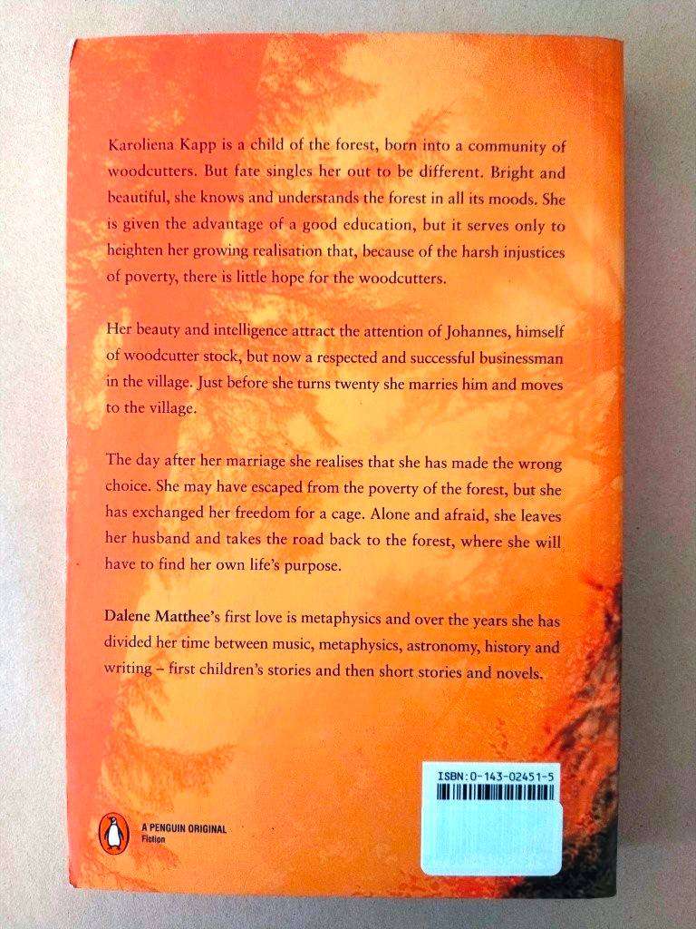 Dreamforest, Dalene Matthee