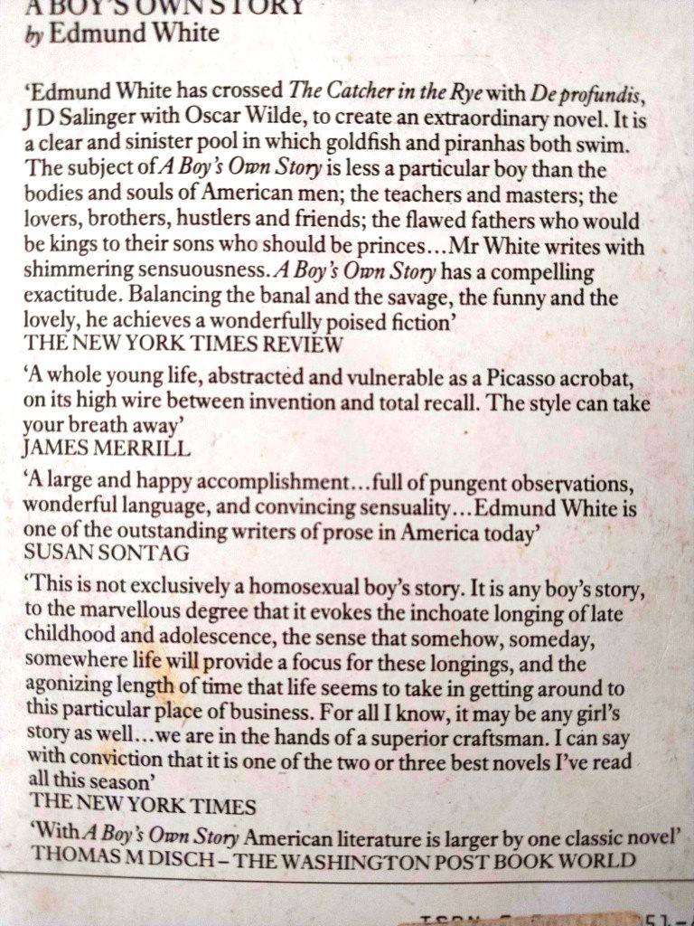 A Boy's Own Story, Edmund White