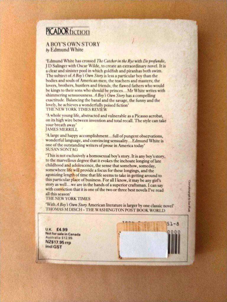 A Boy's Own Story, Edmund White