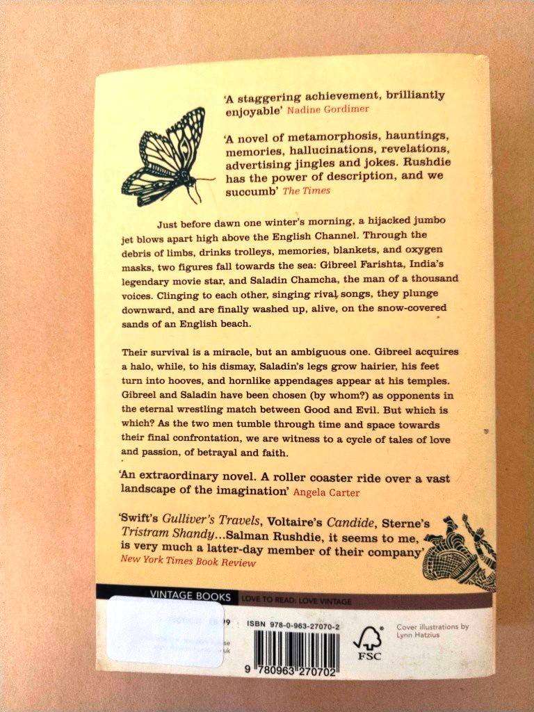 The Satanic Verses, Salman Rushdie