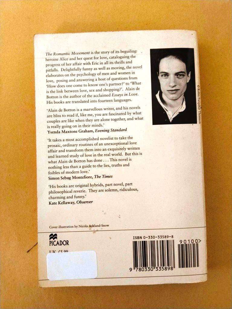 The Romantic Movement, Alain de Botton