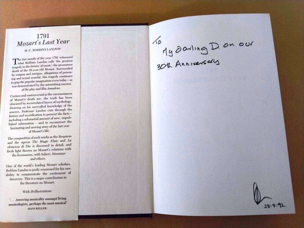 1791 - Mozart's Last Year, H.C. Robbins Landon