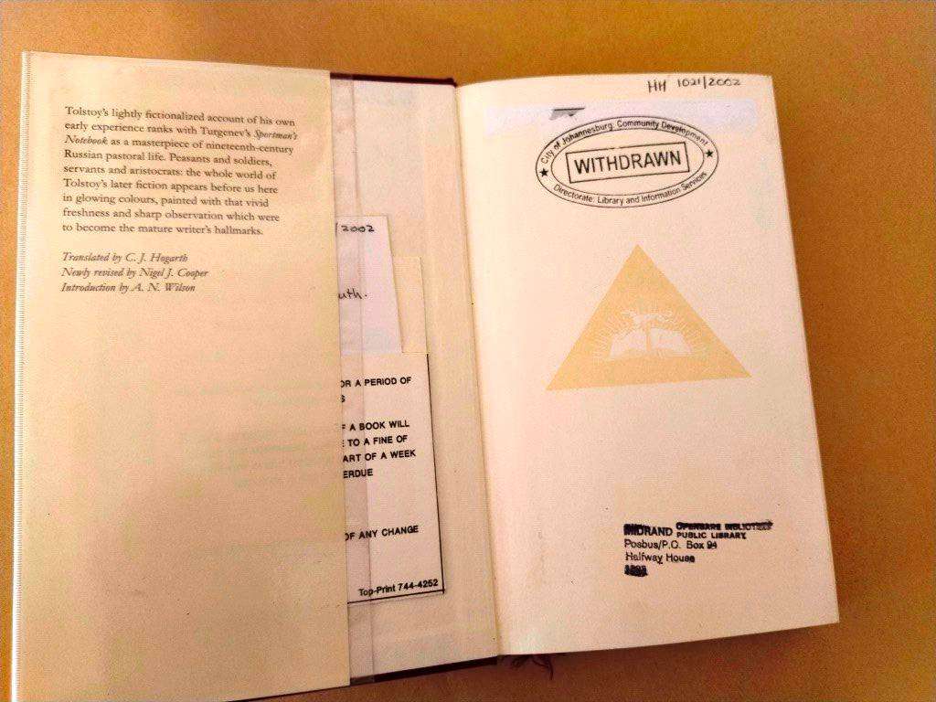 Childhood, Boyhood and Youth, Leo Tolstoy