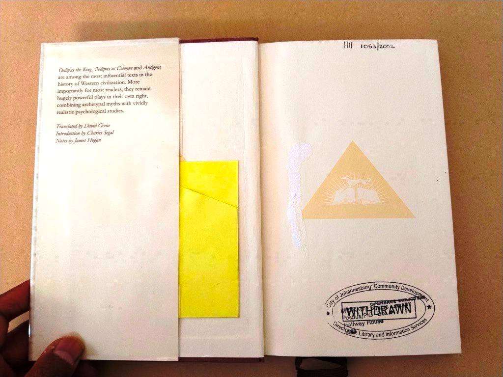 The Theban Plays, Sophocles