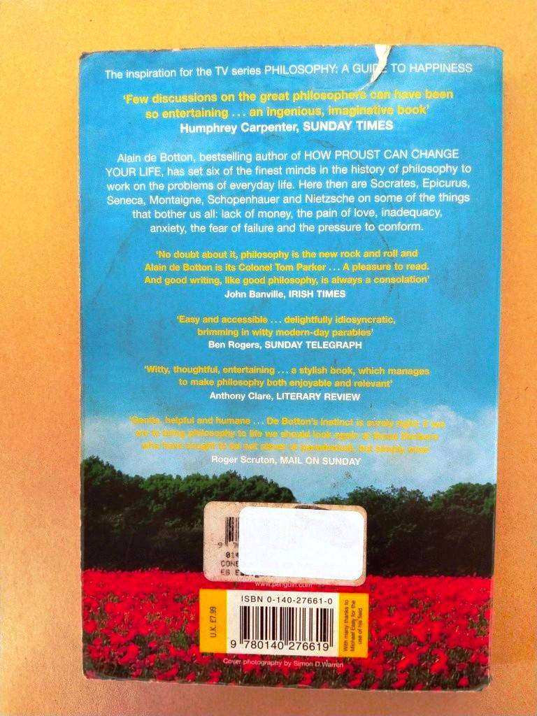 The Consolations of Philosophy, Alain de Botton