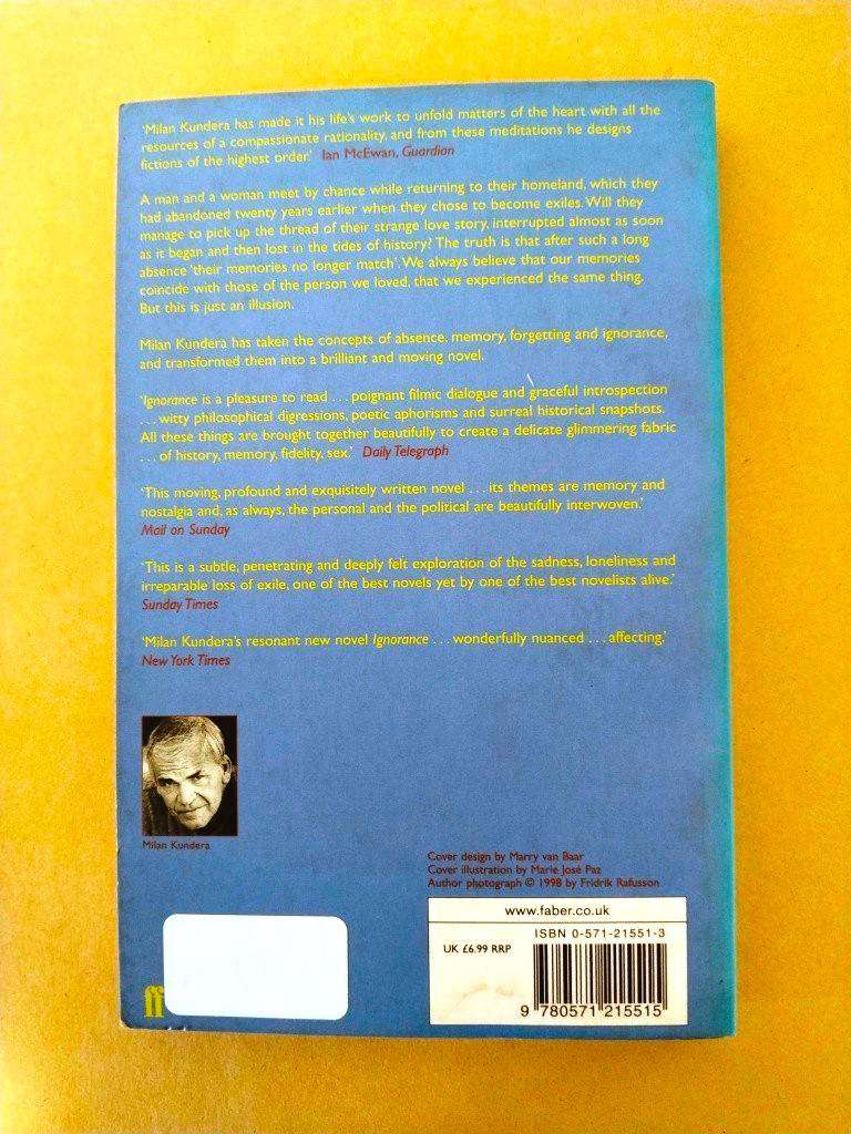 Ignorance, Milan Kundera