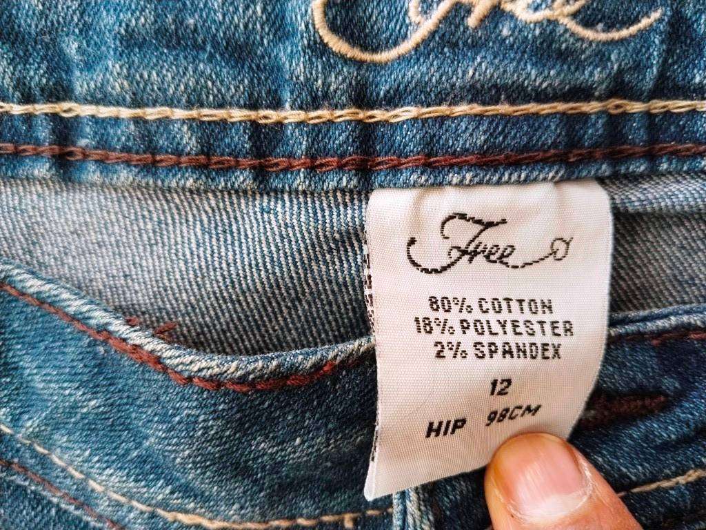 Ladies bootleg jeans, size 12