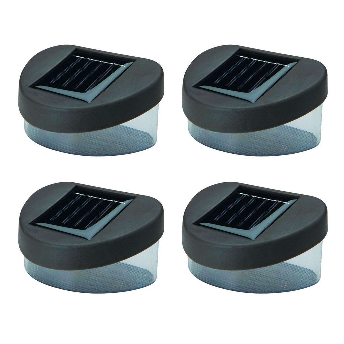 SOLAR POWERED OUTDOOR LED FENCE WALL DOOR STEP PATIO GARDEN SECURITY LIGHTING