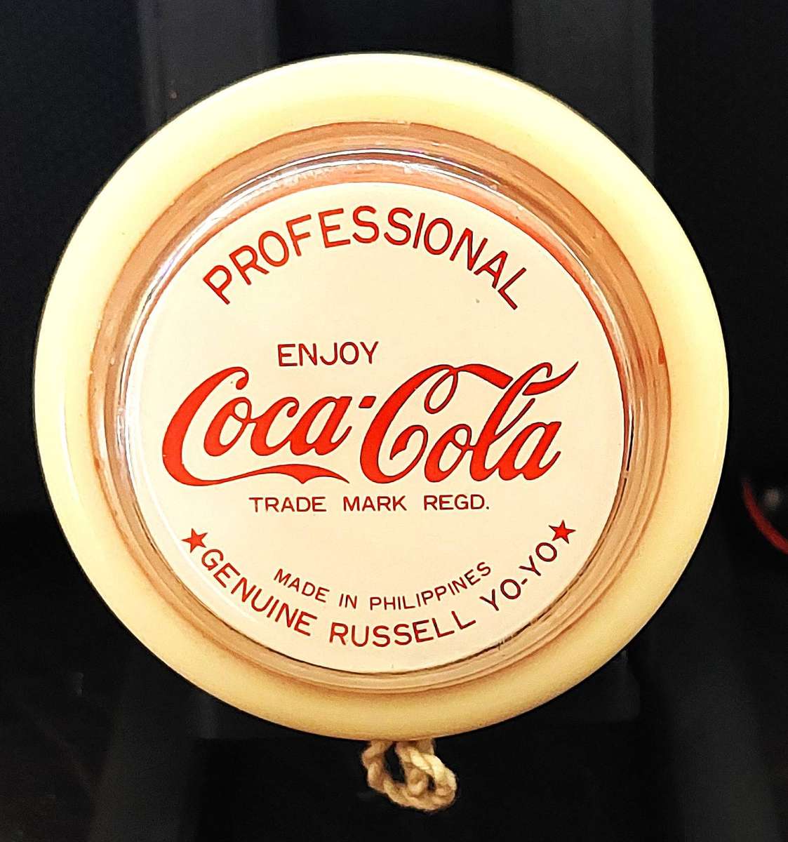 Vintage Official Russell Coca-Cola yo-yo 1984.