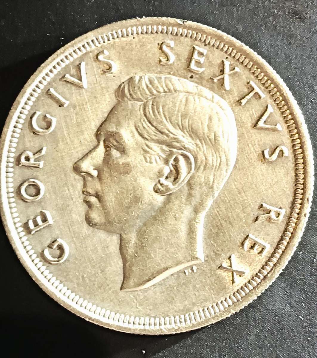 5 Shillings - 1952 George VI 300 Years of Cape Town Silver