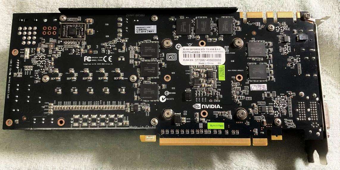 ELSA NVIDIA GeForce GTX 770 SAC 4GB