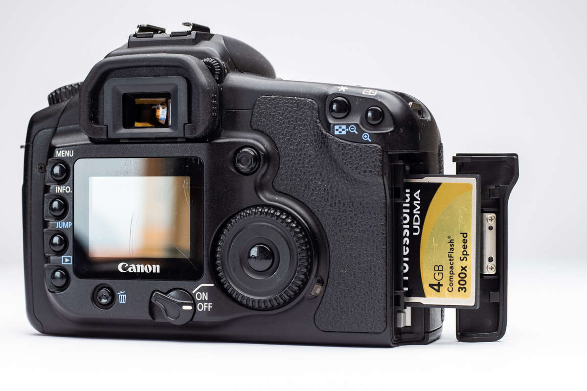 Canon Eos 20D with New Compact Flash Card