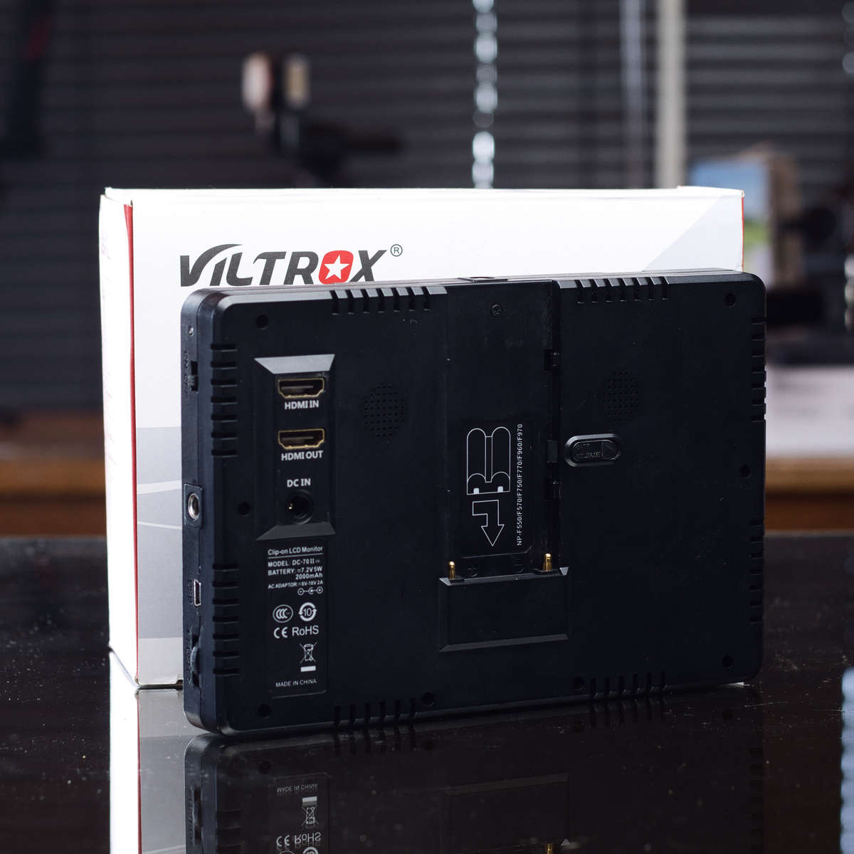 VILTROX DC-70 II 4K HDMI Field Monitor 7 INCH TFT LCD