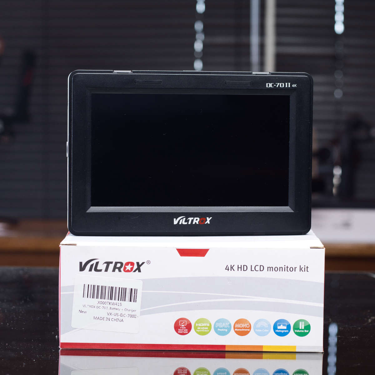VILTROX DC-70 II 4K HDMI Field Monitor 7 INCH TFT LCD