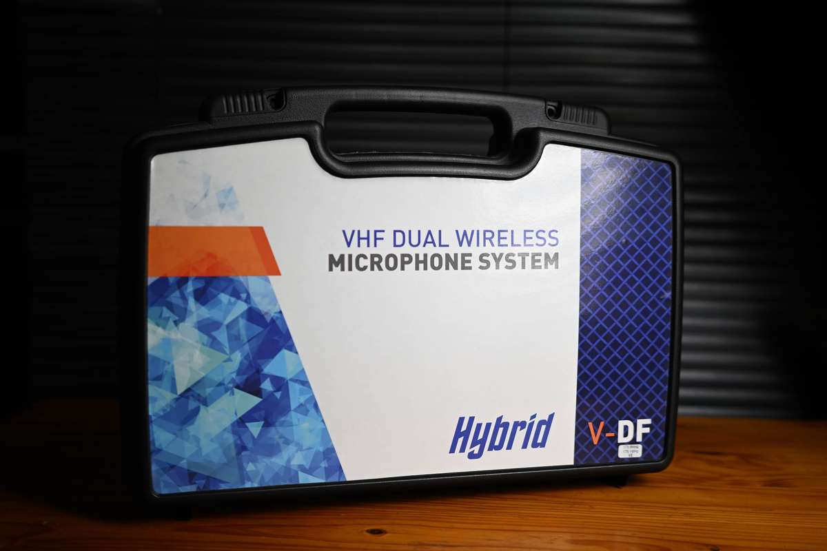 Hybrid V-DF Dual Wireless Microphone