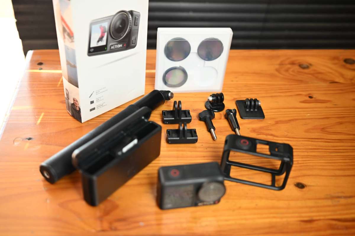 OSMO ACTION 4 ADVENTURE COMBO with ND filters