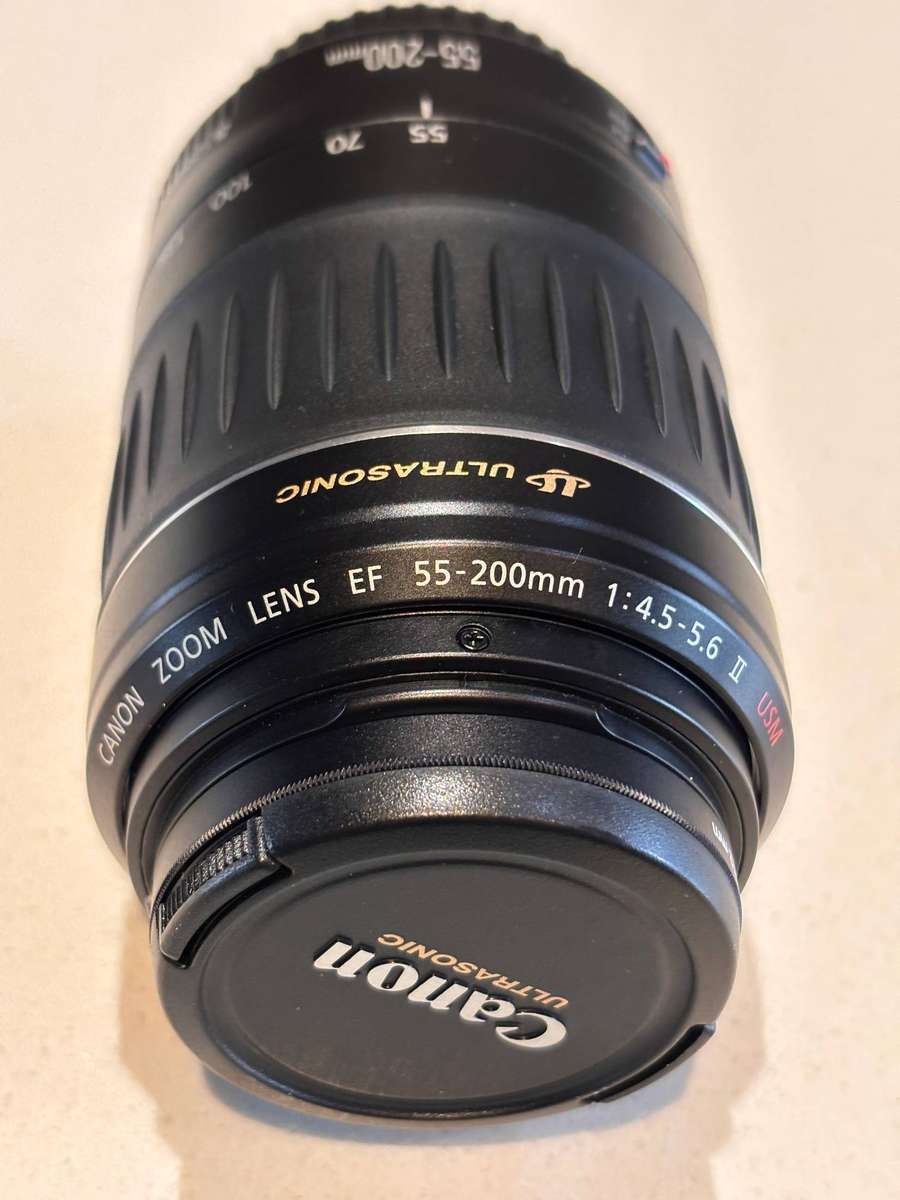 The Canon EF 55-200mm f4.5-5.6 II USM