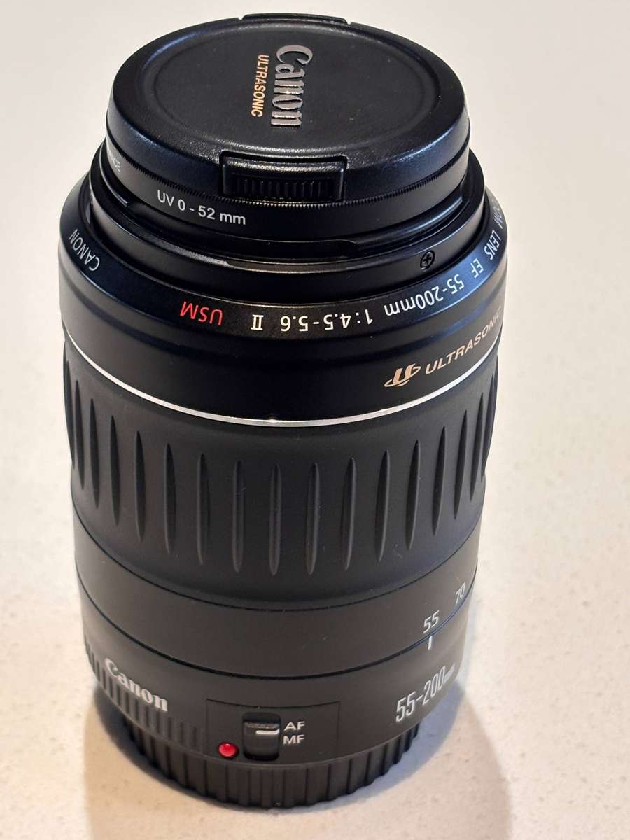 The Canon EF 55-200mm f4.5-5.6 II USM