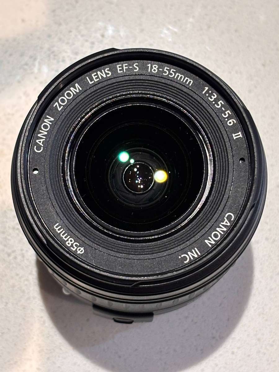 Canon EF-S 18-55mm f/3.5-5.6 II lens