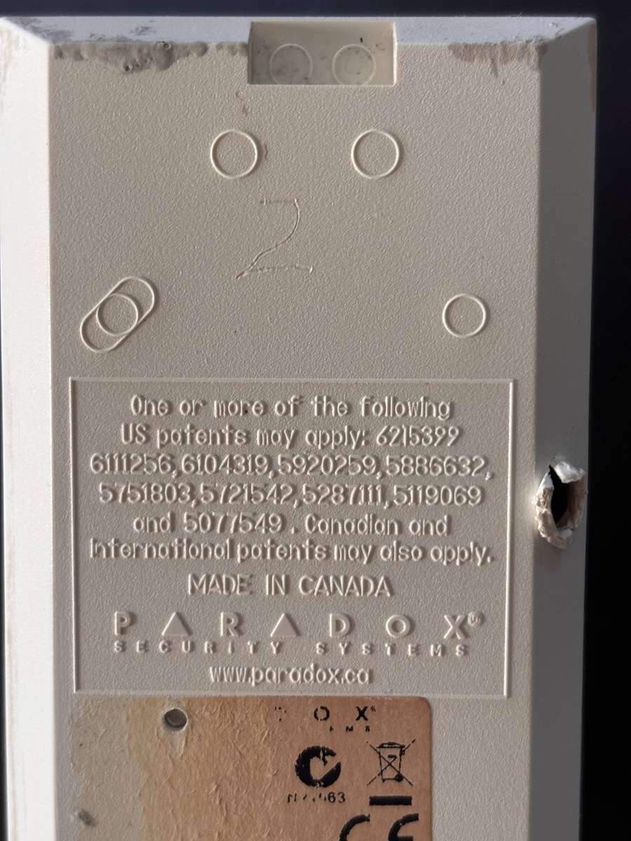 PIR  Paradox Wireless PMD1 indoors