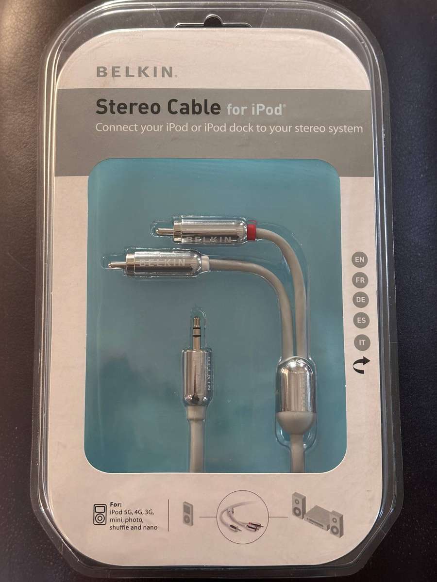 Stereo Cable for ipad belkin