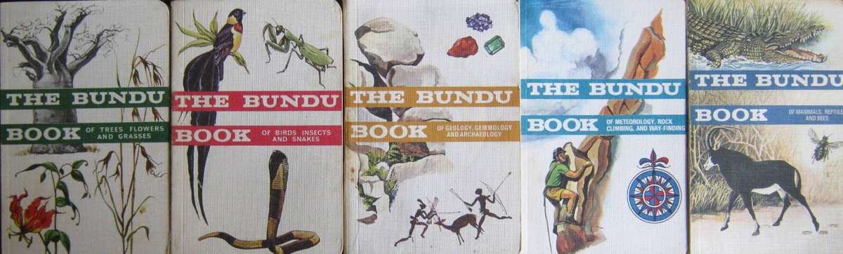 A set of 5 Rhodesian Bundu Books
