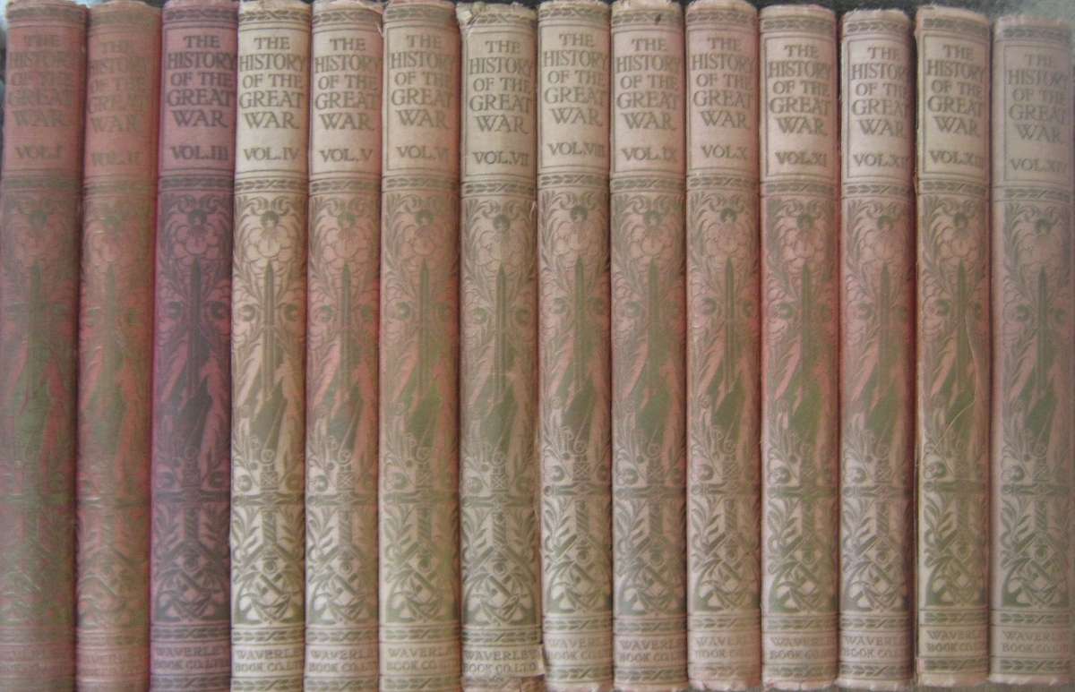 The History of the Great War (First World War)  14 Volumes