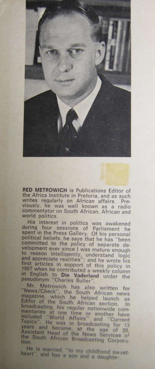 Africa and Communism A Study of Successes, Setbacks and Stooge States F R Metrowich