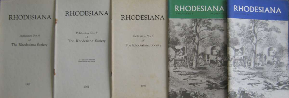 Full Set of 40 Rhodesiana Journals 1956 - 1979