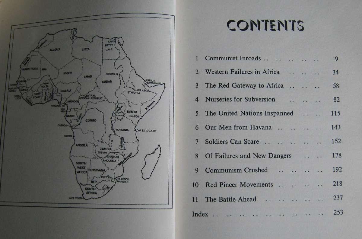Africa and Communism A Study of Successes, Setbacks and Stooge States F R Metrowich