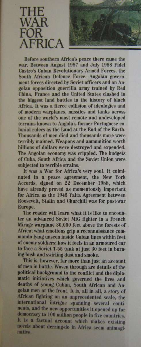 The War for Africa Twelve Months That Transformed a Continent Fred Bridgland