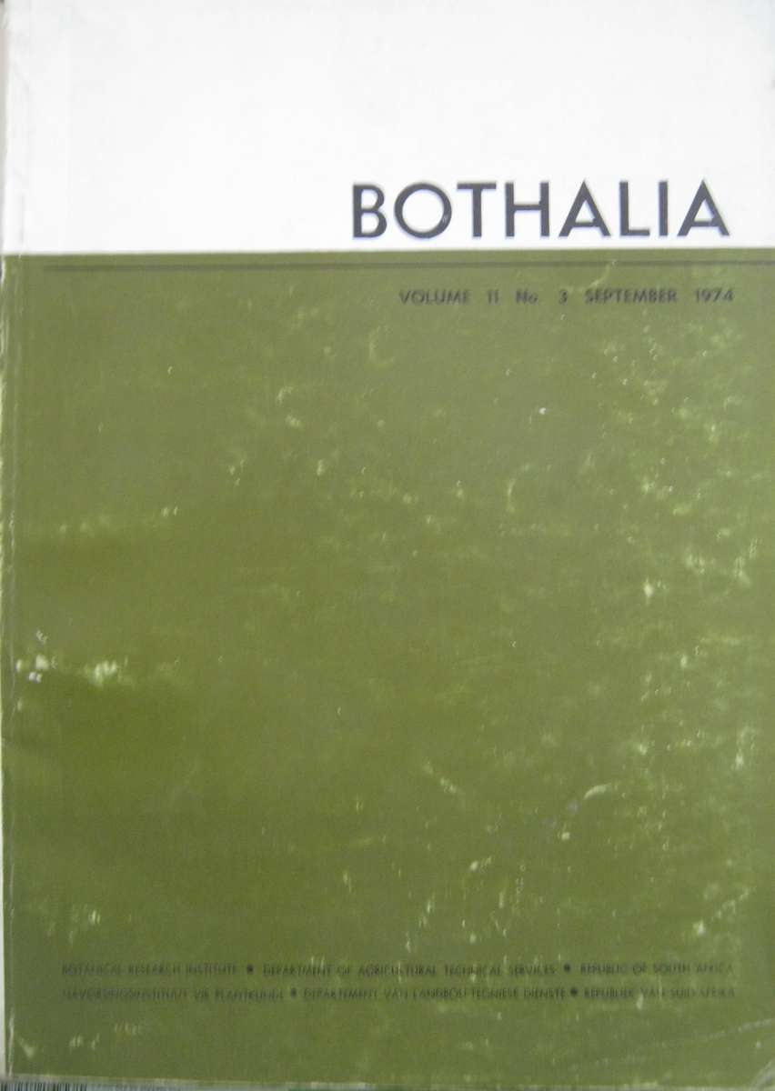 Bothalia  Six Volumes