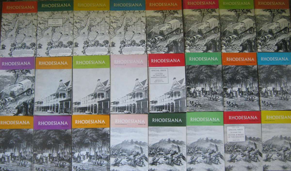 Full Set of 40 Rhodesiana Journals 1956 - 1979