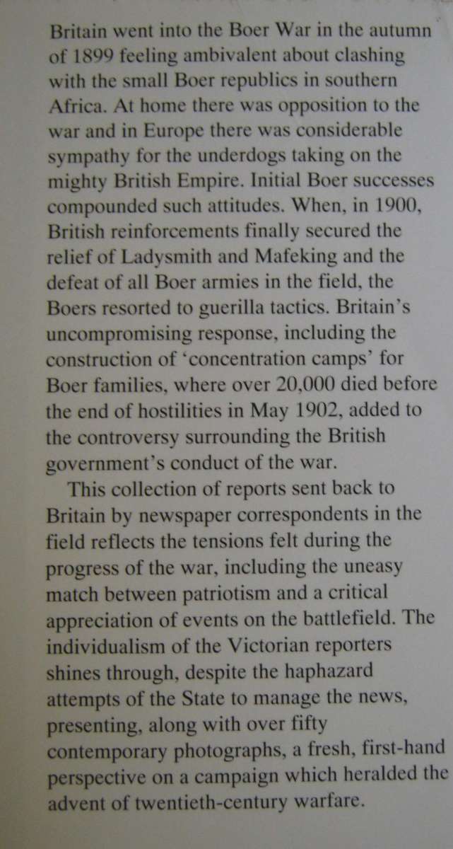 The War Correspondents: The Boer War Raymond Sibbald