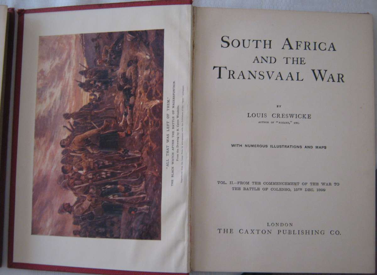 South Africa and the Transvaal War- Eight Volumes Louis Creswicke
